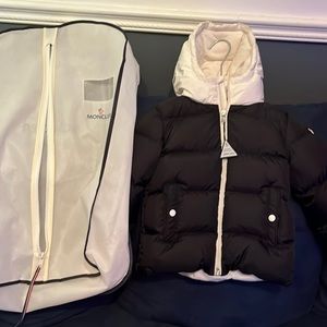 Toddler’s Size Small Moncler Coat With Original Receipt